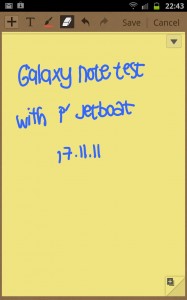 galaxy note