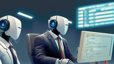 AI business man
