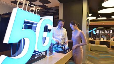 dtac ทดสอบ 5G บน huawei mate xs