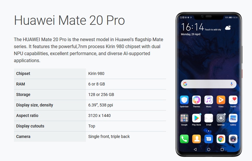 huawei android q beta
