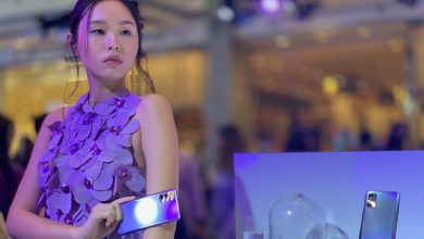 oppo reno 4 สีม่วง Nebula Purple