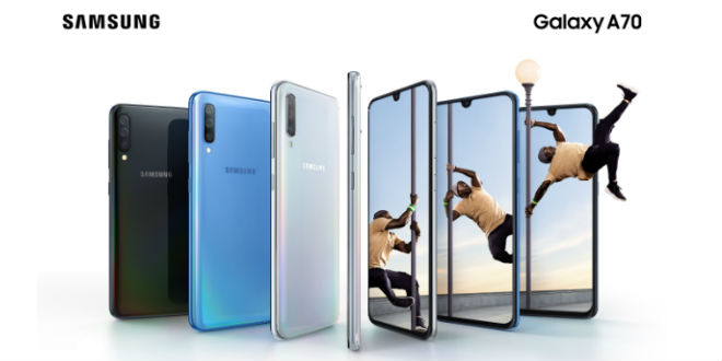 Samsung ประกาศเปิดตัว Galaxy A70 