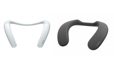 ลำโพงคล้องคอ sony SRS-NB10 และ SRS-NS7