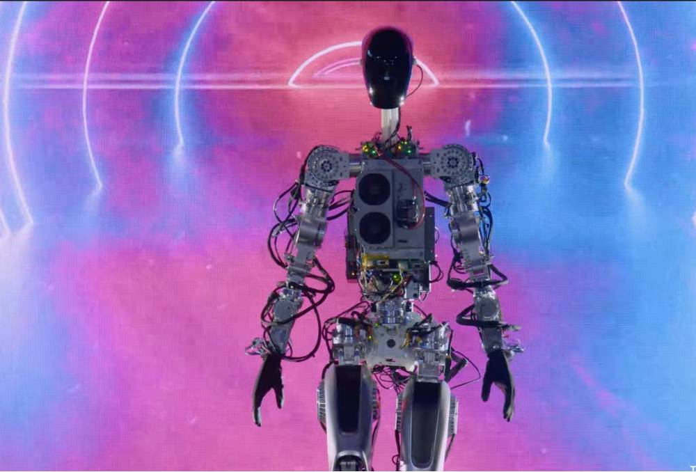 หุ่นยนต์ tesla optimus humanoid robot